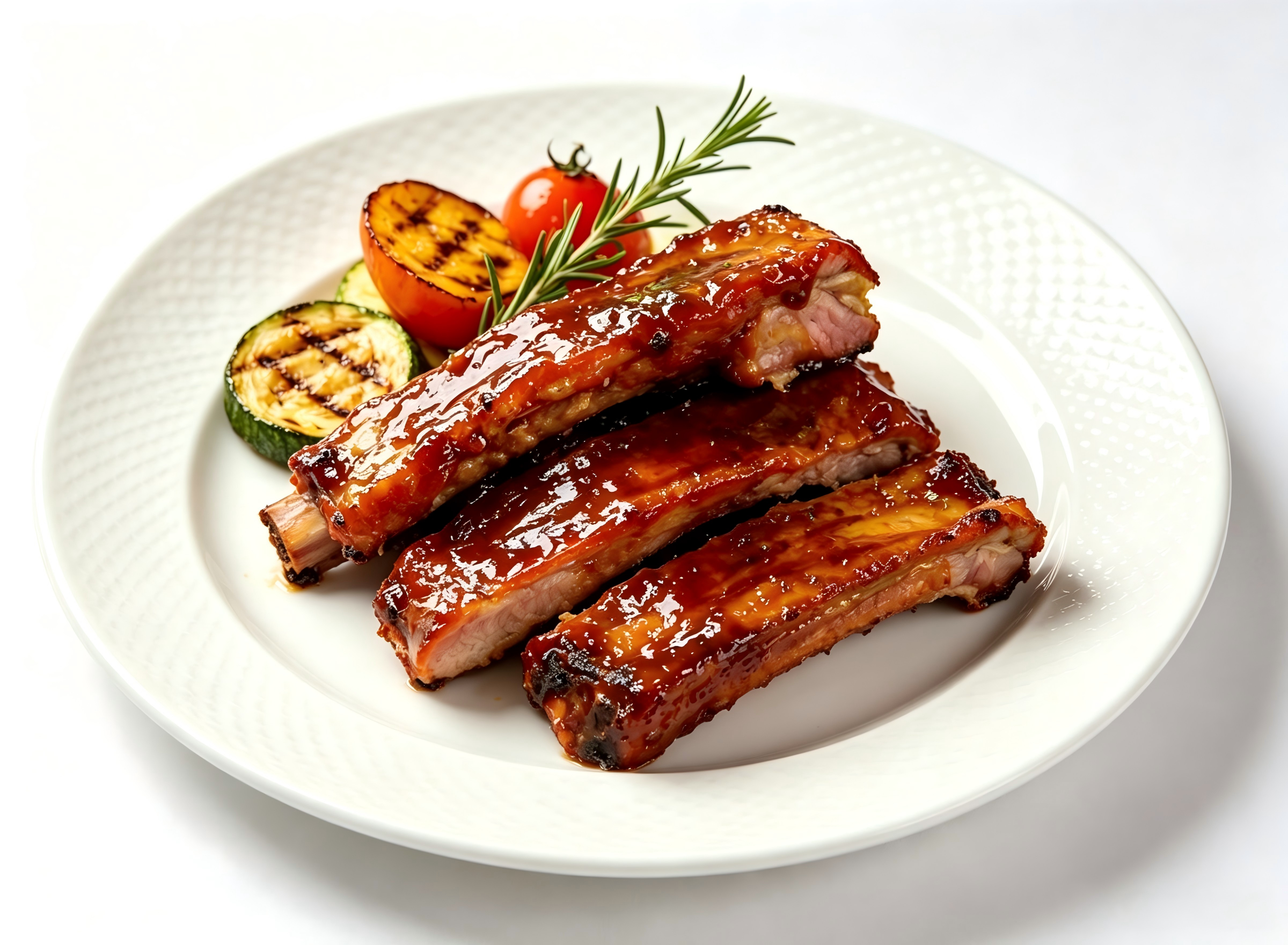 BBQ 炭烤帶骨豬肋排